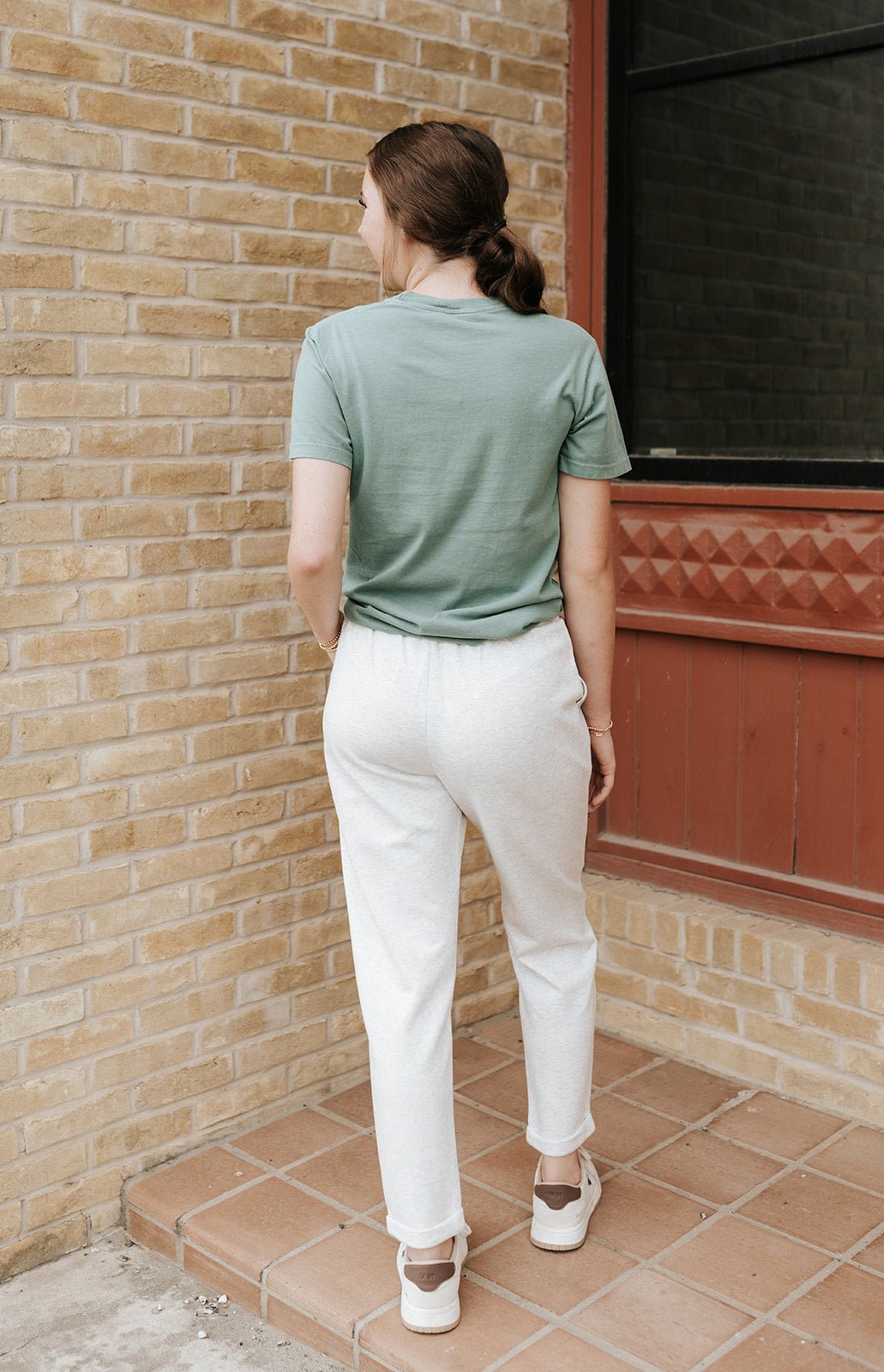Ash Grey Solid Scuba Oversized Jogger Pants - Southern Soule Designs