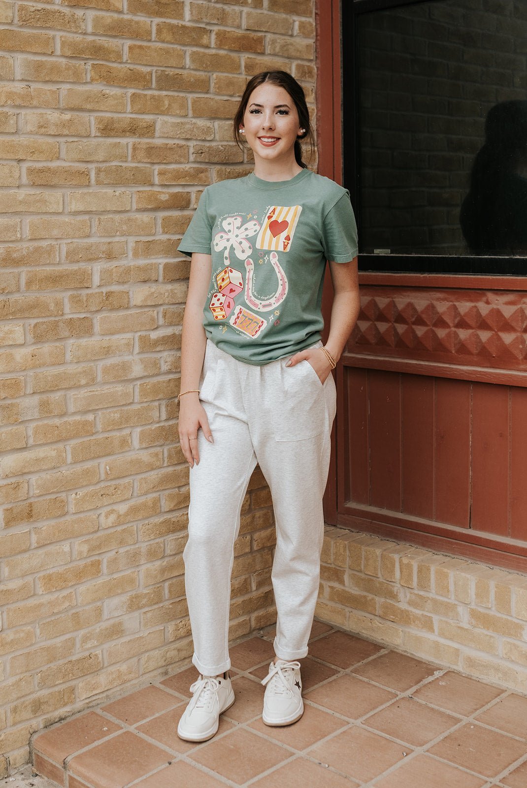 Ash Grey Solid Scuba Oversized Jogger Pants - Southern Soule Designs