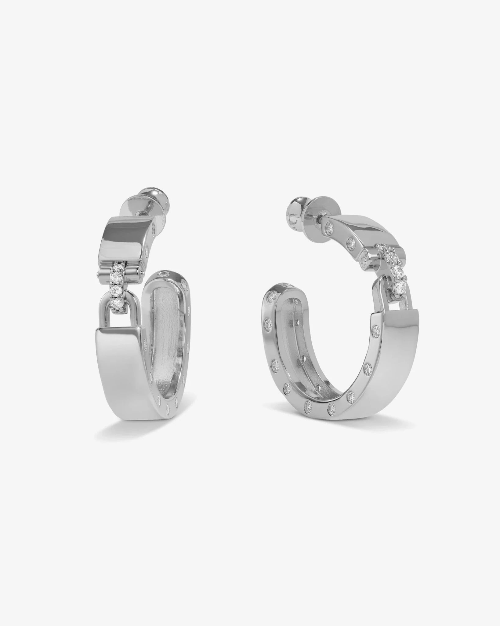 Ashley Lock Hoops 1" - Southern Soule Designs