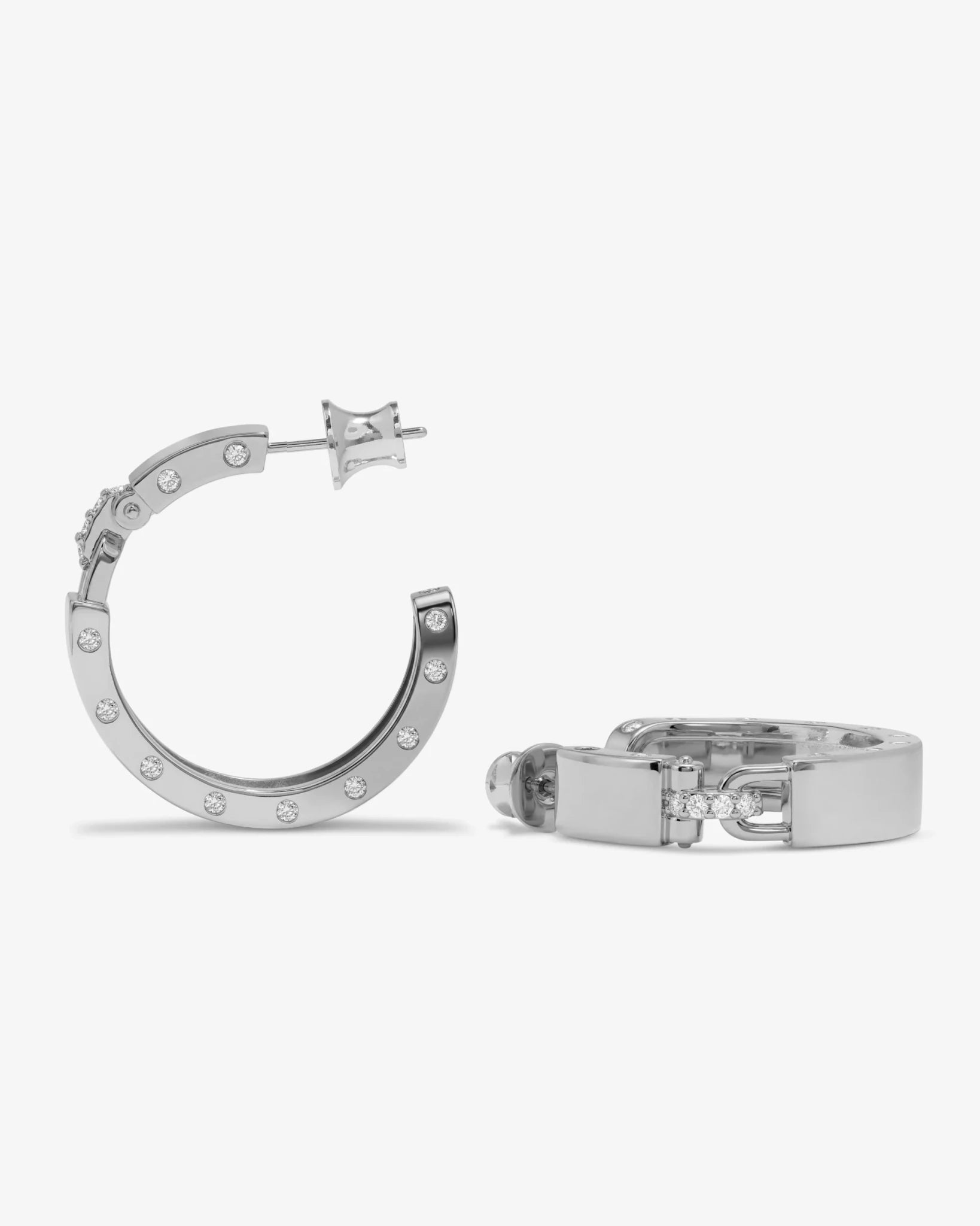 Ashley Lock Hoops 1" - Southern Soule Designs