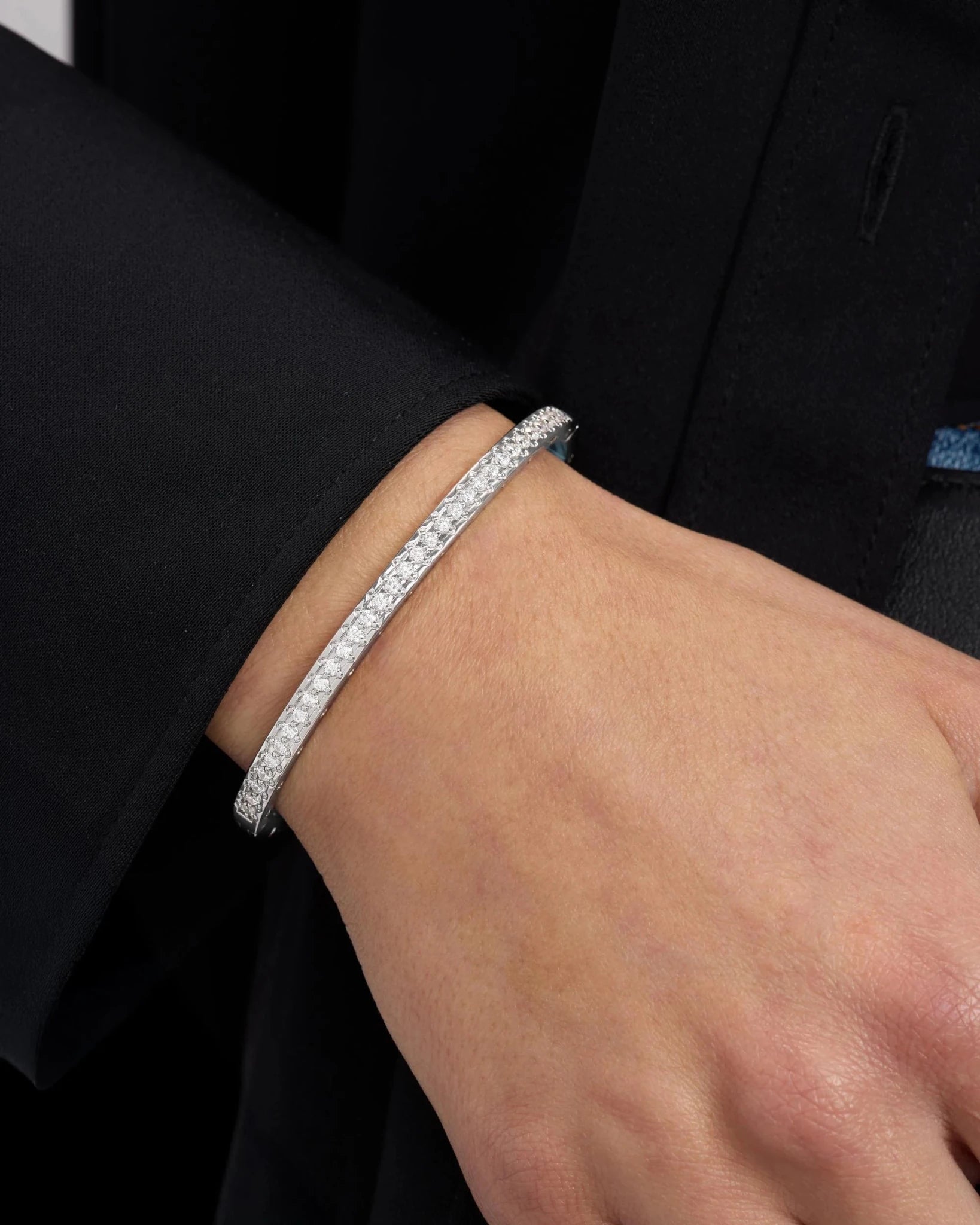 Ashley Pave Cuff 4mm - Southern Soule Designs