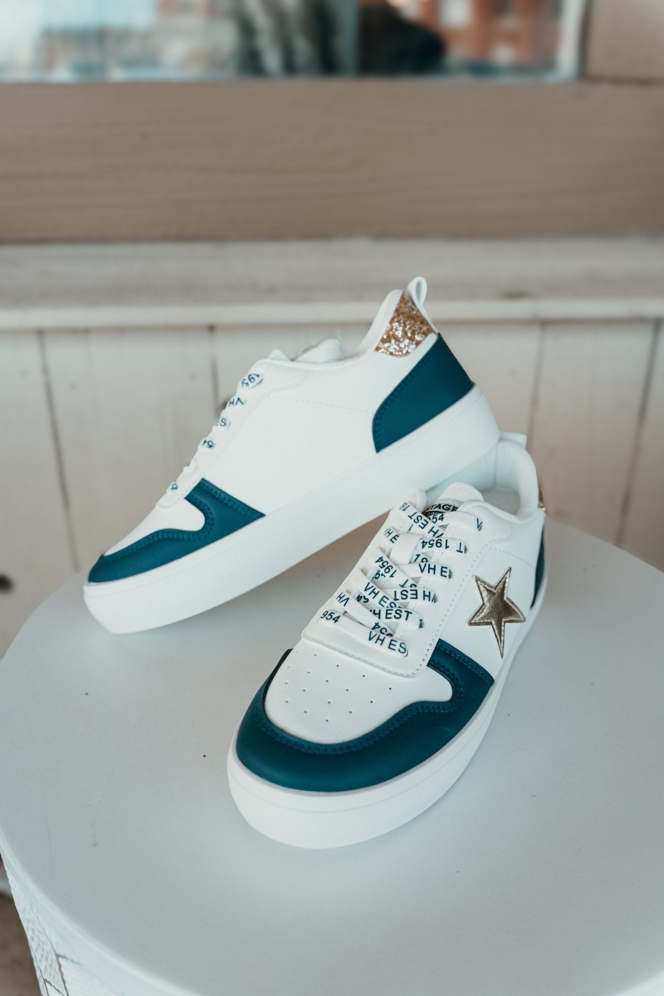 Aura 13 Navy/Gold Glitter - Southern Soule Designs