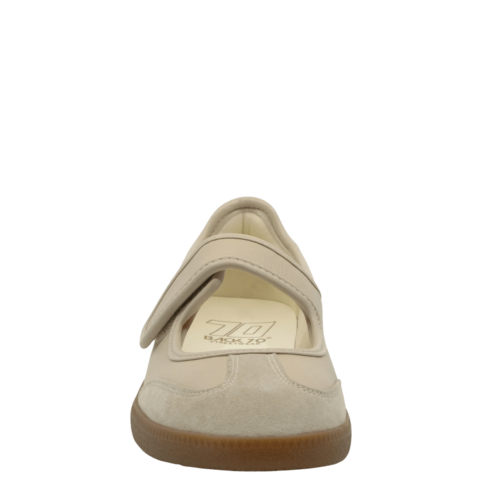 Aya in Beige Milk Sneakerina - Southern Soule Designs