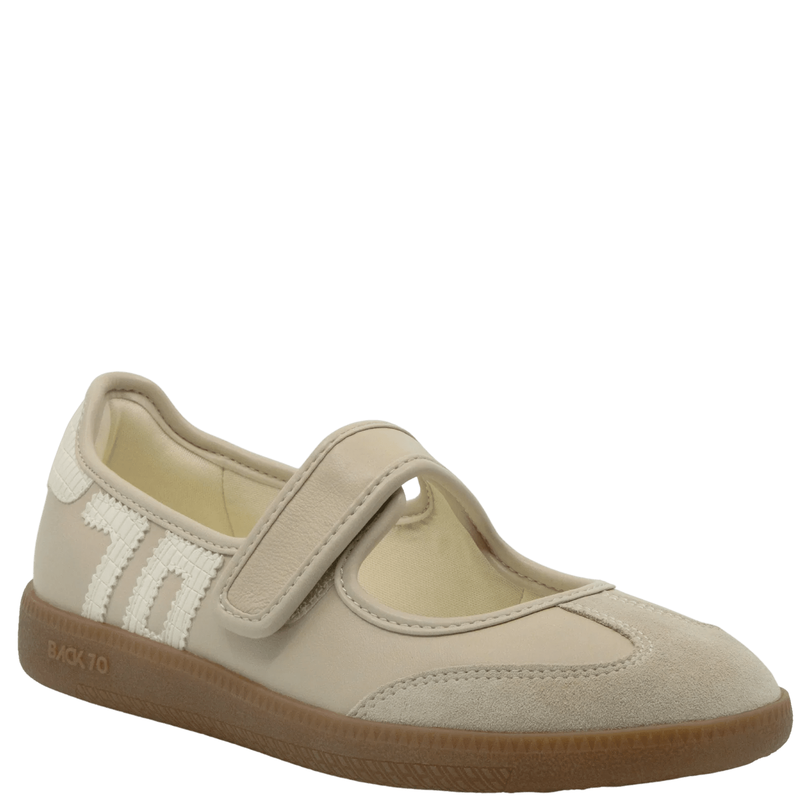 Aya in Beige Milk Sneakerina - Southern Soule Designs