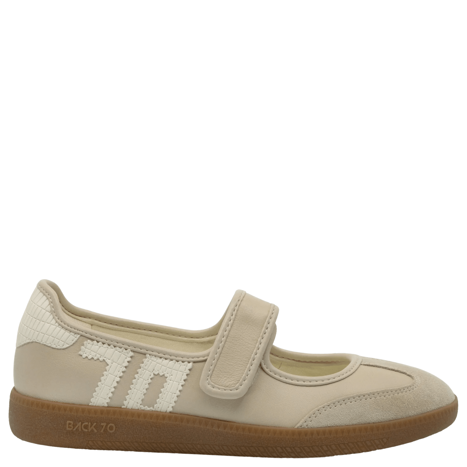 Aya in Beige Milk Sneakerina - Southern Soule Designs