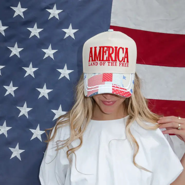 America Land of the Free Hat