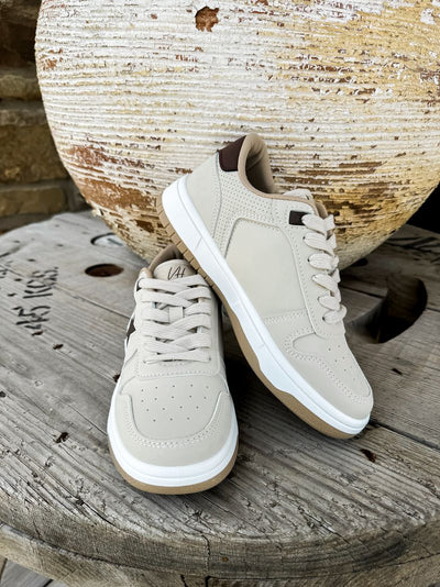 Fresh 14 Nude/Chocolate Sneaker