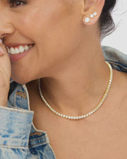 Baroness Tennis Necklace 15" - Southern Soule Designs