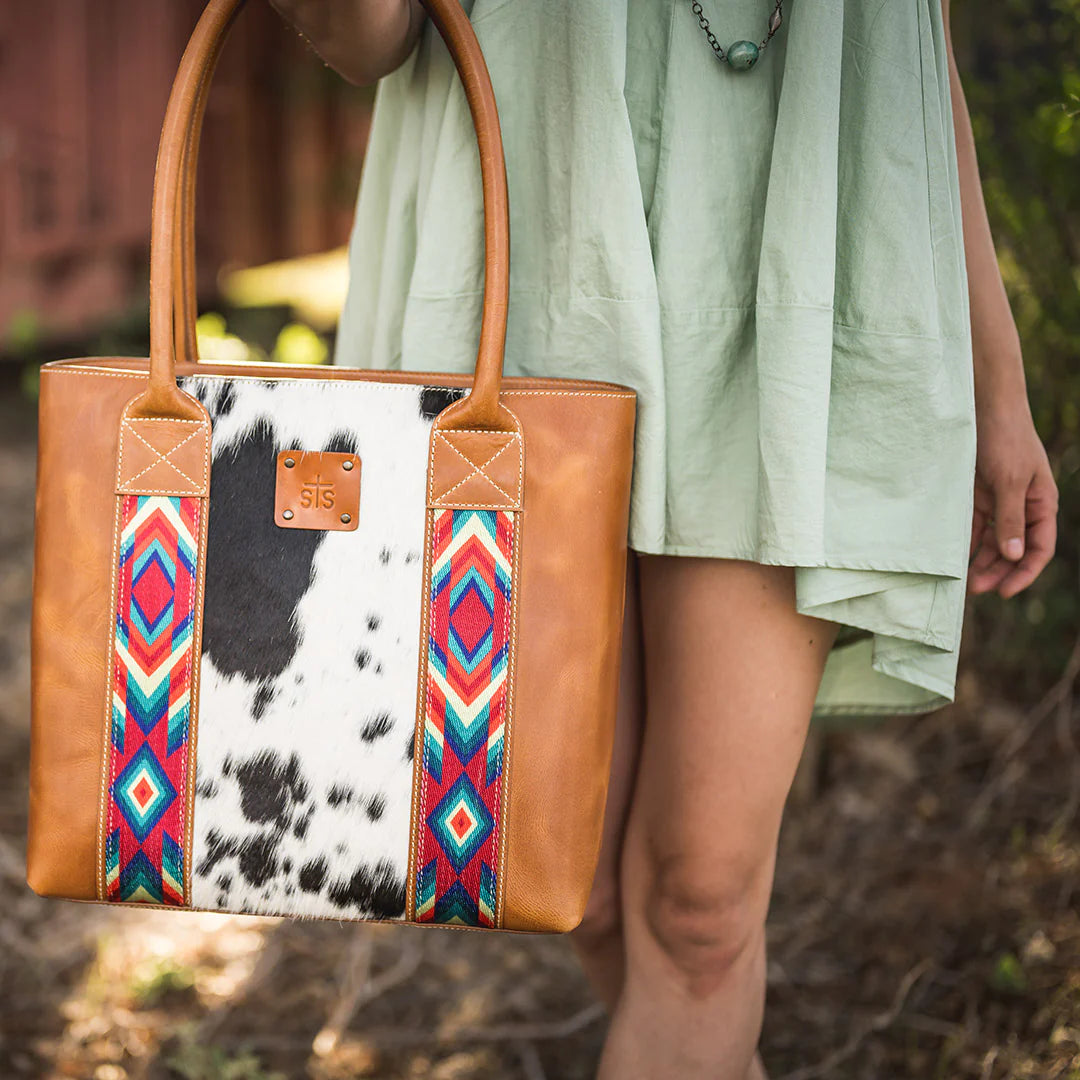 STS Basic Bliss Cowhide Tote