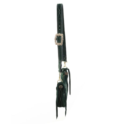 Forest Green Suede BDJ Purse BDJ45