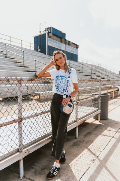 Beavers Royal Football Icon Tee - Southern Soule Designs