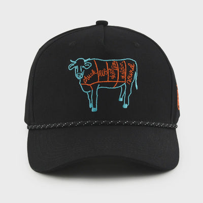 Raised by Coyotes Beef Cuts Hat