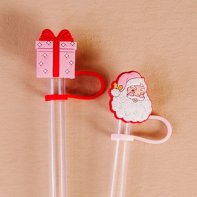 Holiday Straw Topper Set