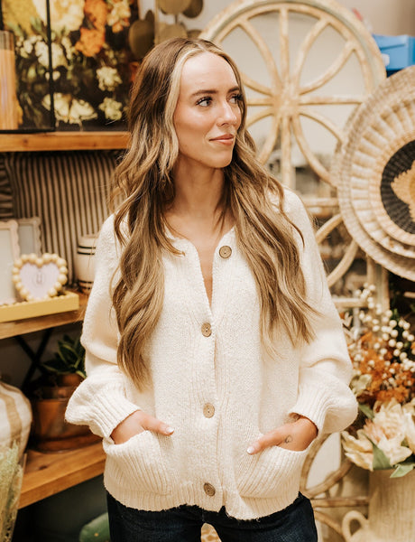Beige Cactus Cardigan J5646 Large