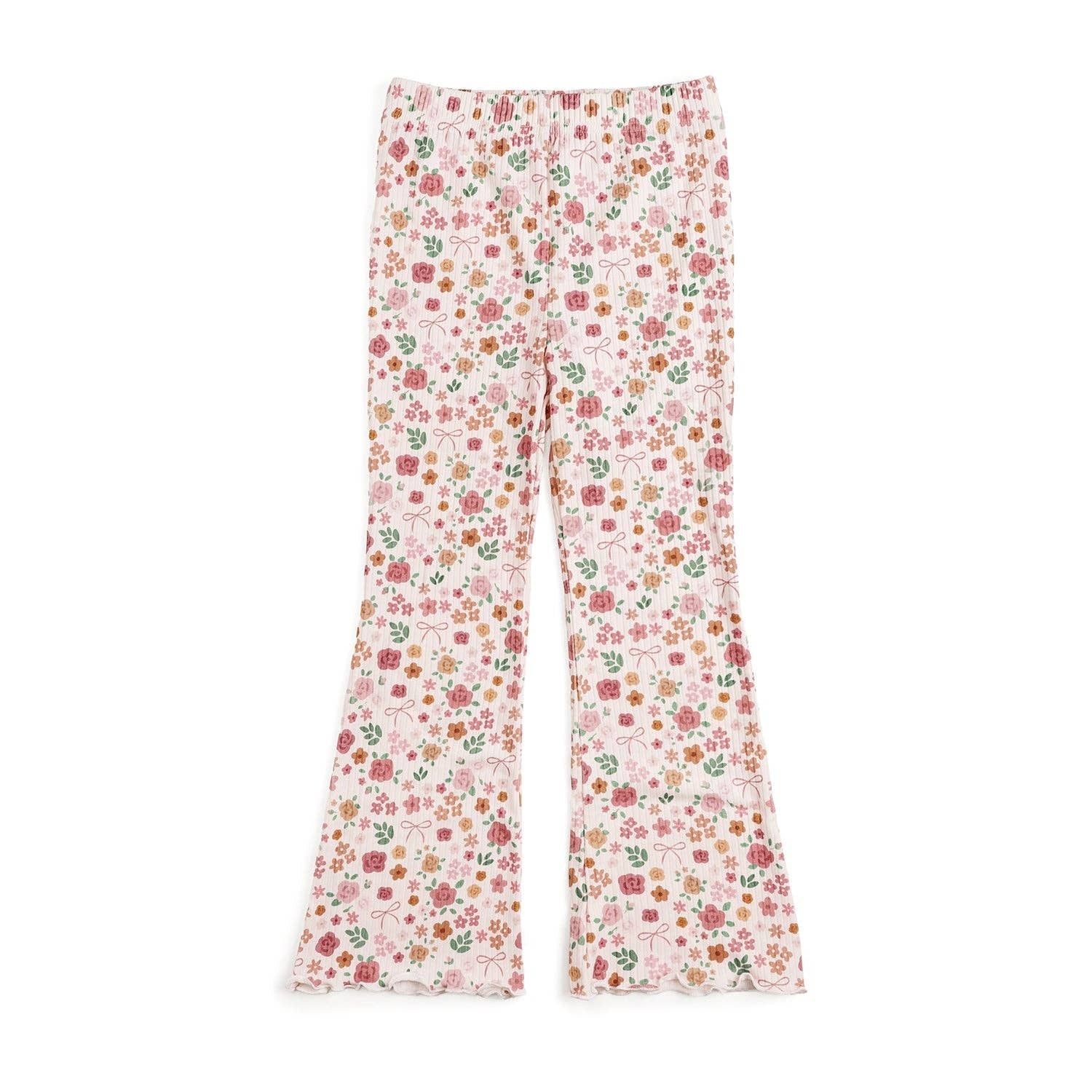 Berry Floral Flare Legging - LG-09 - Southern Soule Designs