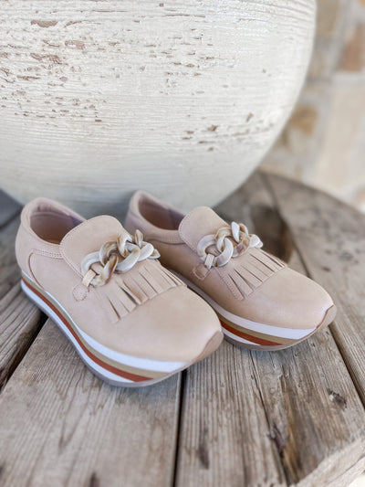 Bess Natural Frost Loafer - Southern Soule Designs