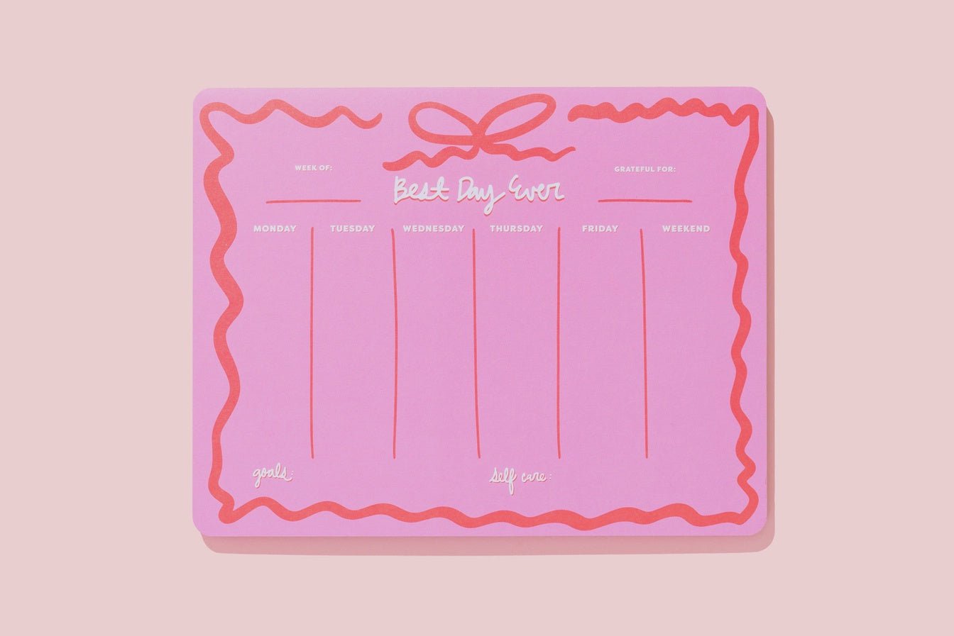 "Best Day Ever" Weekly Planner - Southern Soule Designs
