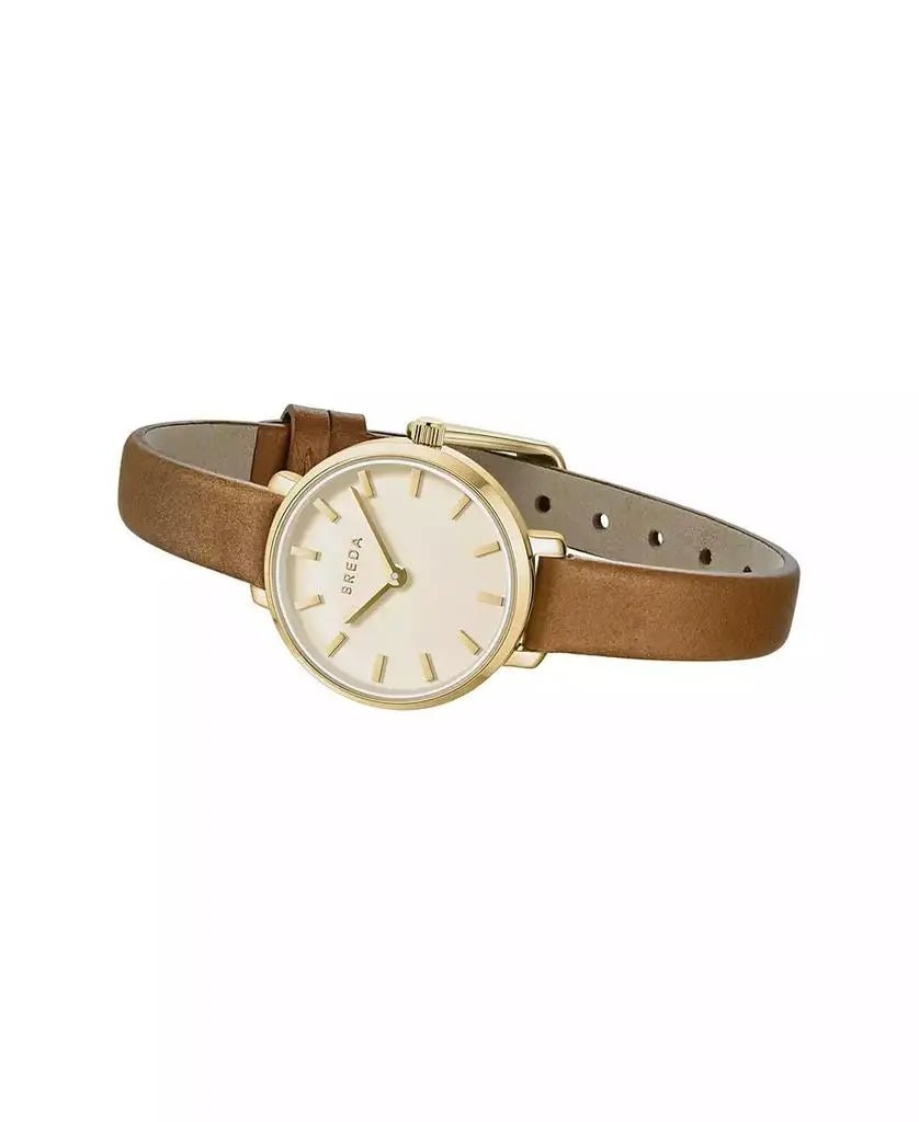 Beverly Gold Leather Watch 1730n - Southern Soule Designs