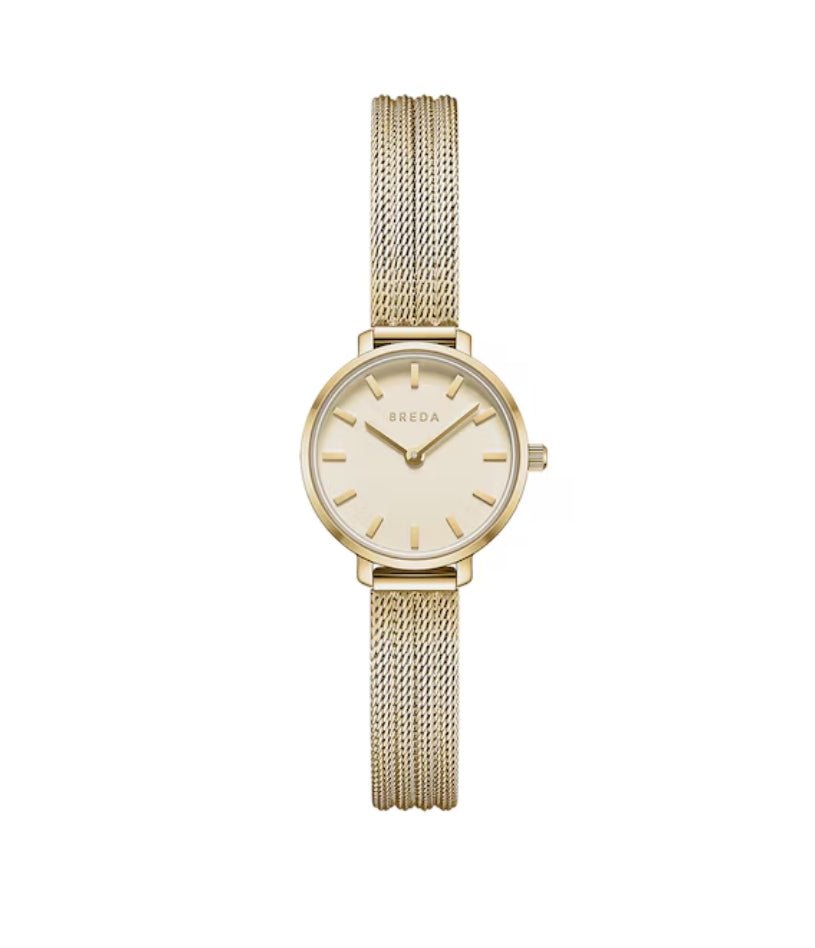 Beverly Mesh Gold Metal Watch 1760a - Southern Soule Designs
