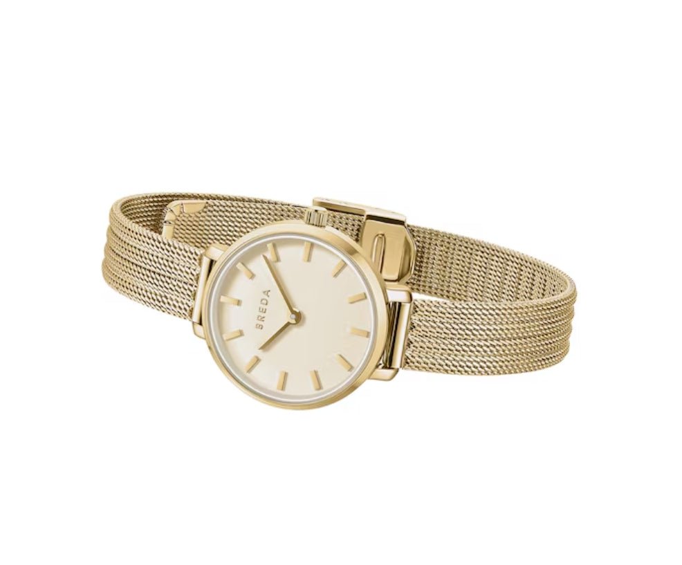 Beverly Mesh Gold Metal Watch 1760a - Southern Soule Designs