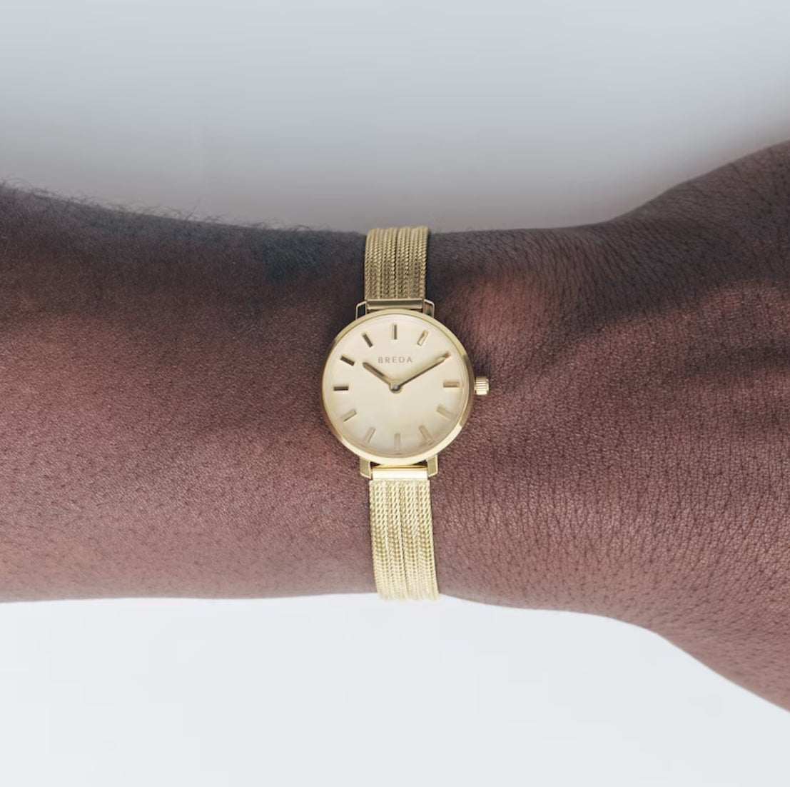 Beverly Mesh Gold Metal Watch 1760a - Southern Soule Designs