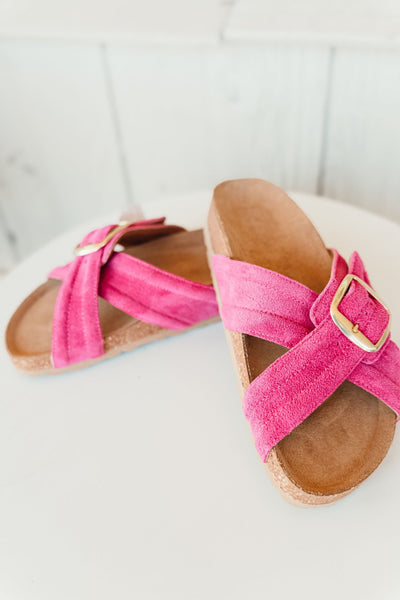 Bianca Sandal Fuchsia - Southern Soule Designs