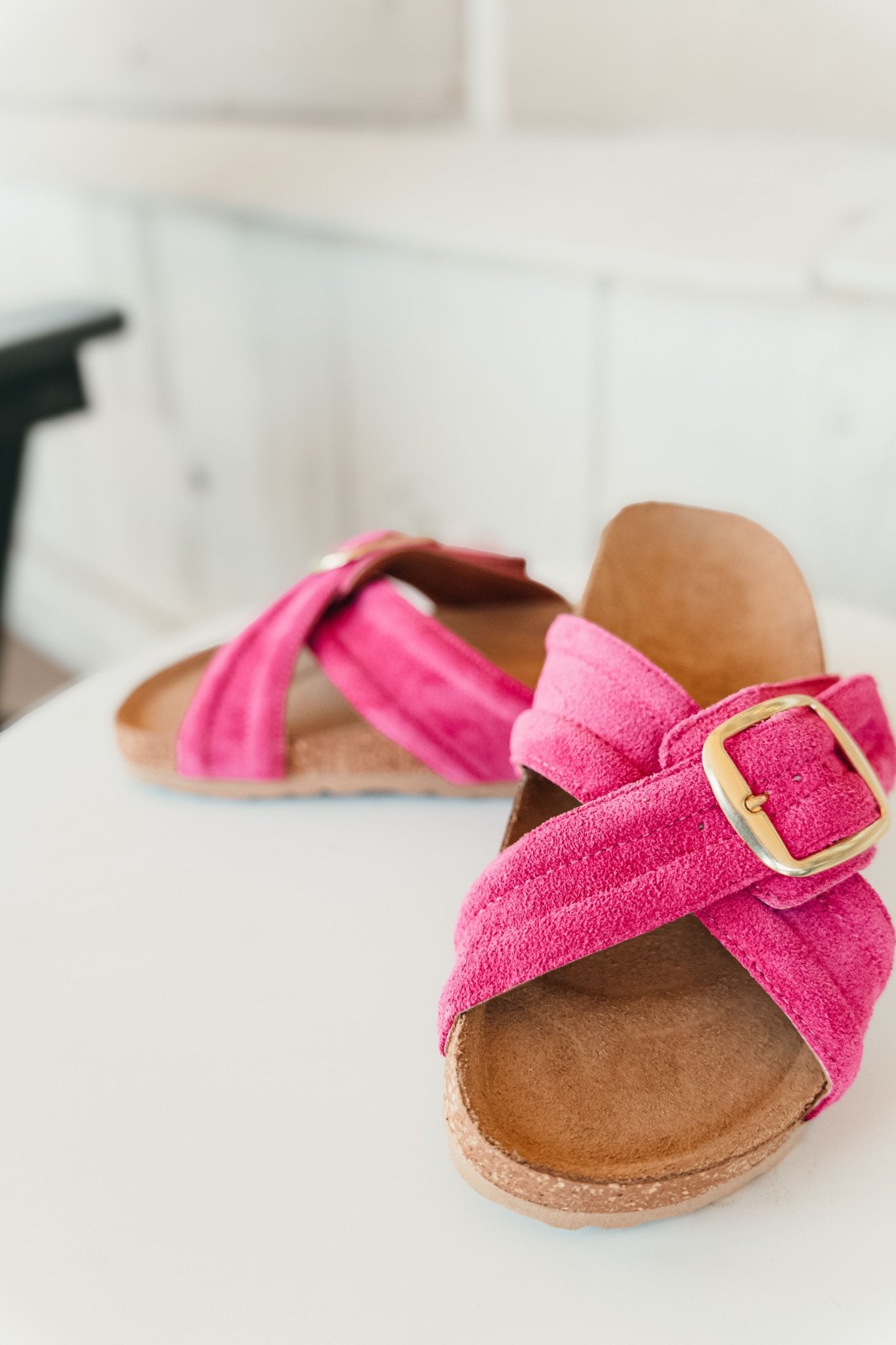 Bianca Sandal Fuchsia - Southern Soule Designs