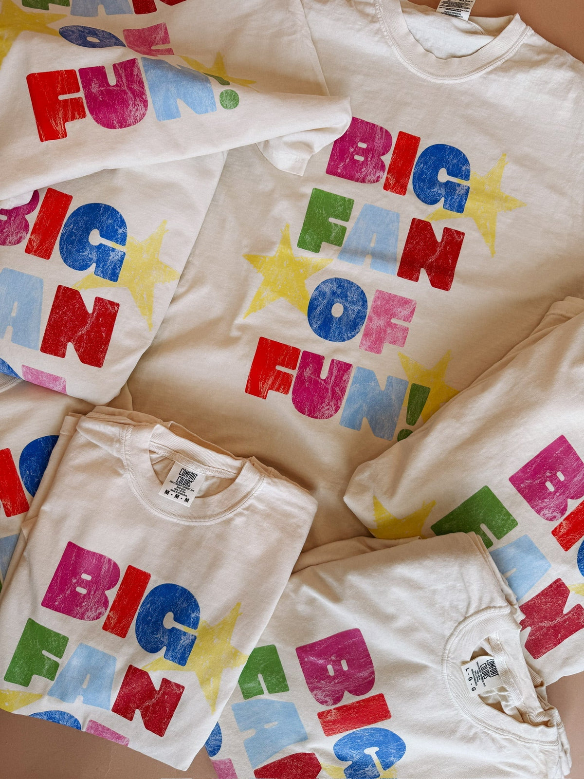 Big Fan of Fun! Graphic Tee -EE-TEE-BIGFAN-IVO - Southern Soule Designs