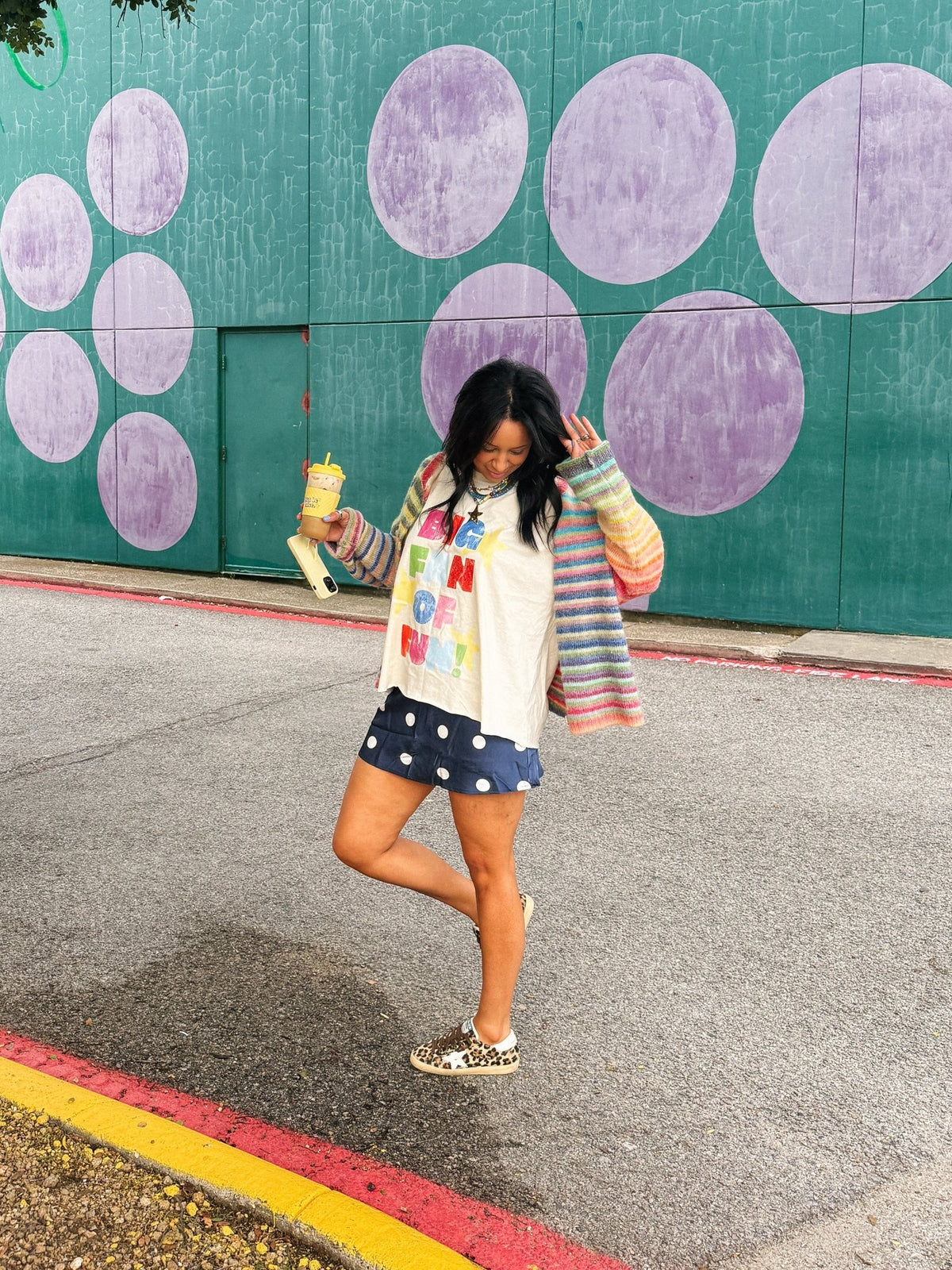 Big Fan of Fun! Graphic Tee -EE-TEE-BIGFAN-IVO - Southern Soule Designs