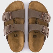 Birkenstock Arizona BF Nubuck Mocha Narrow - Southern Soule Designs