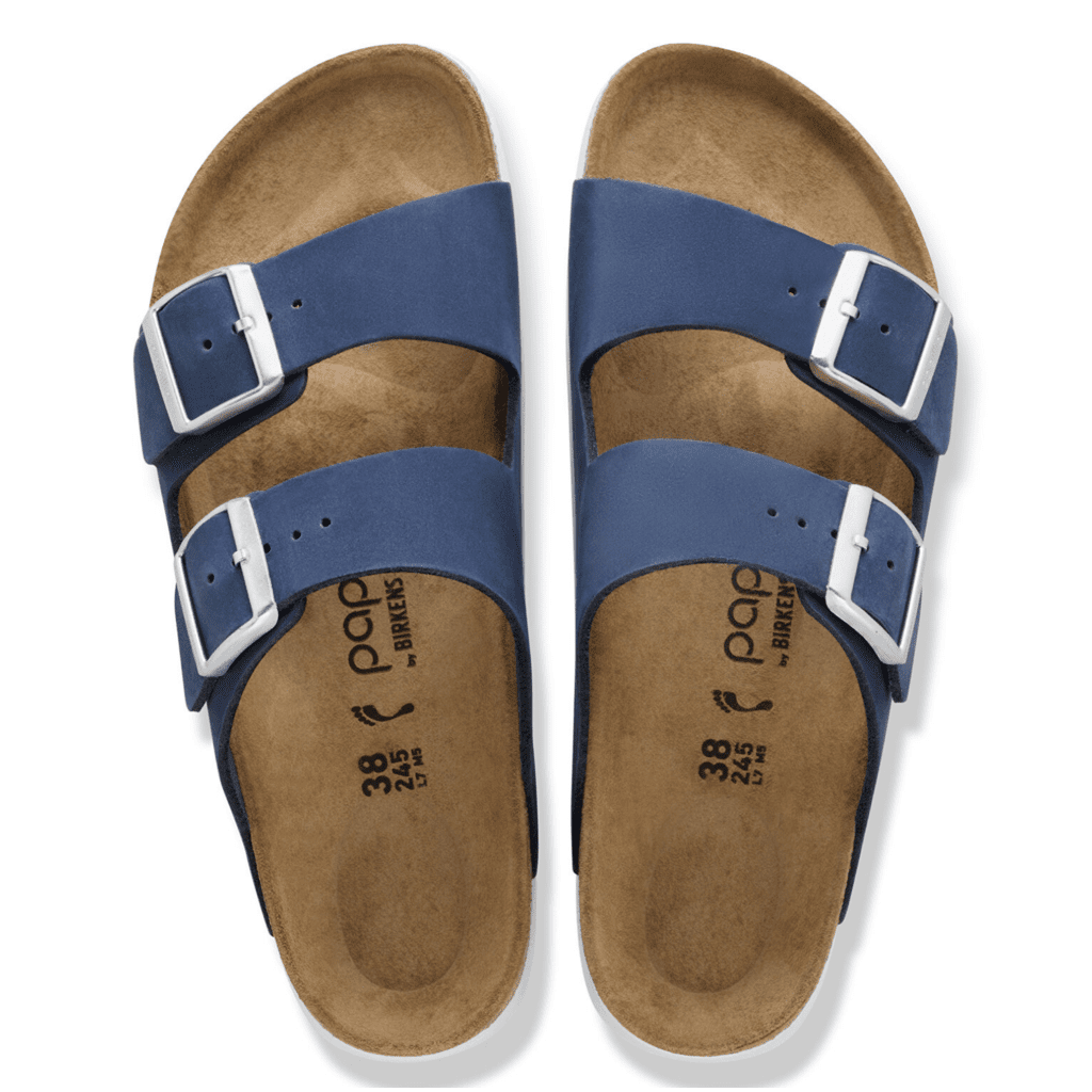 Birkenstock Arizona Flex Platform New Navy Medium/Narrow - Southern Soule Designs
