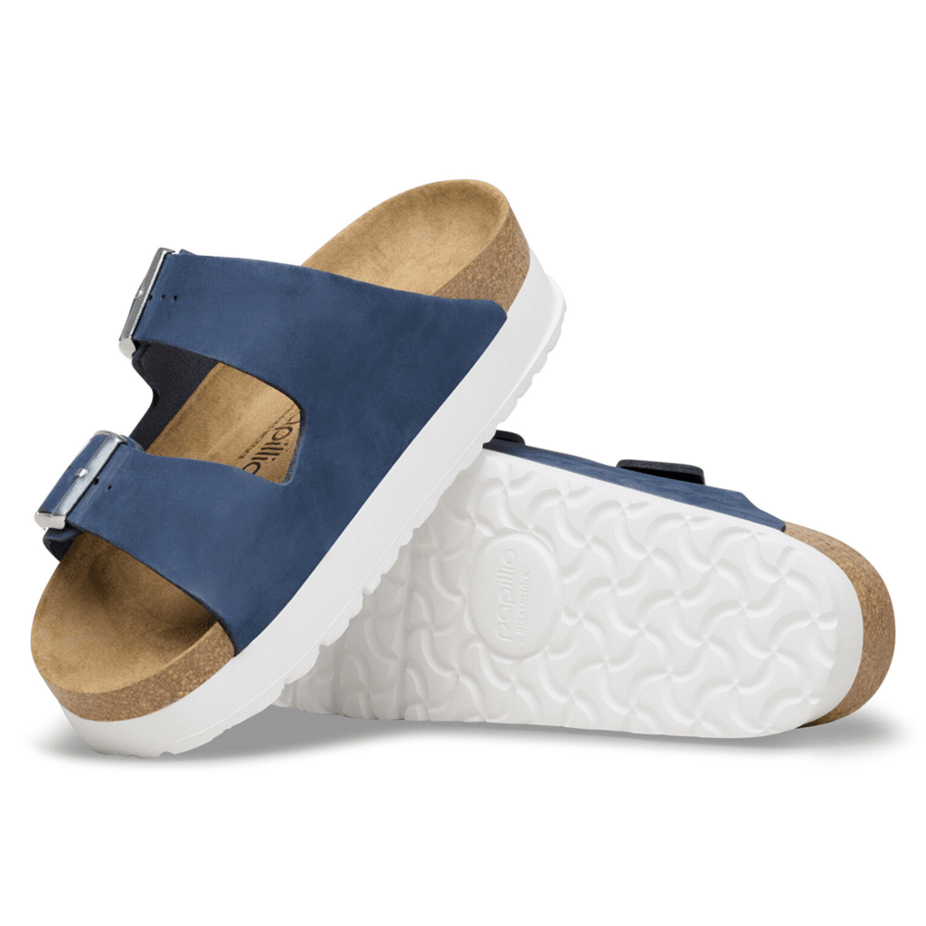 Birkenstock Arizona Flex Platform New Navy Medium/Narrow Birkenstock Arizona Flex Platform New Navy Medium/Narrow