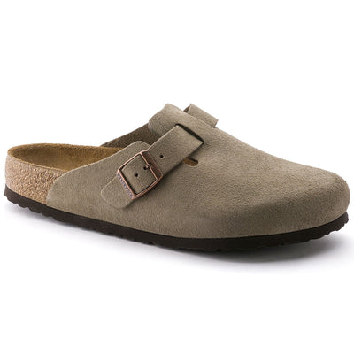 Birkenstock Boston Soft Footbed Taupe Narrow/Medium - Southern Soule Designs
