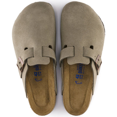 Birkenstock Boston Soft Footbed Taupe Regular/Wide - Southern Soule Designs