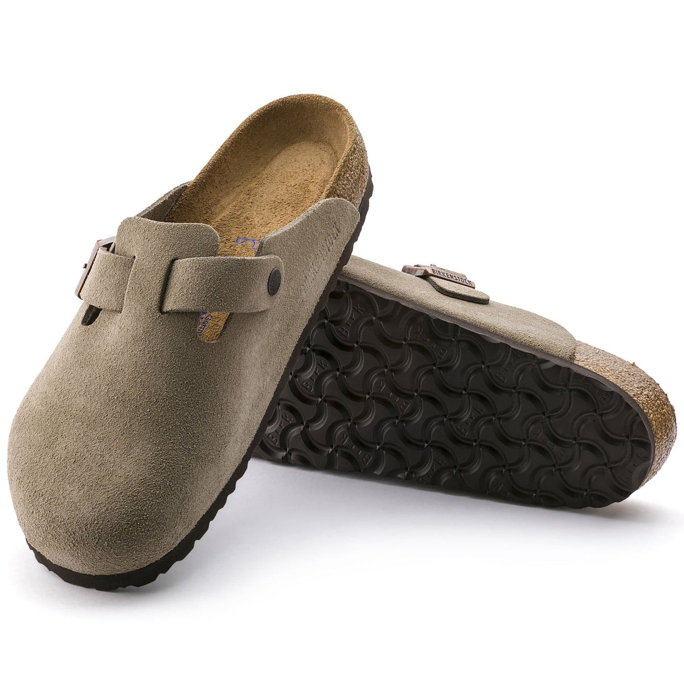 Birkenstock Boston Soft Footbed Taupe Regular/Wide - Southern Soule Designs