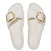 Birkenstock Madrid Big Buckle EVA Eggshell Narrow/Medium - Southern Soule Designs
