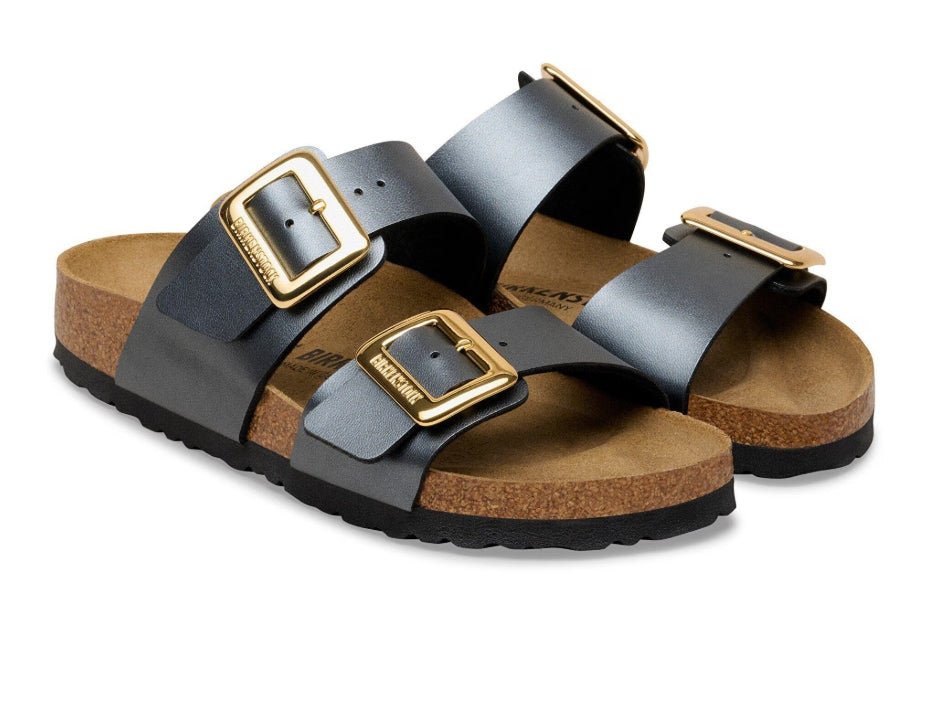 Birkenstock Sydney Luxe Buckle BF Black Narrow/Medium - Southern Soule Designs