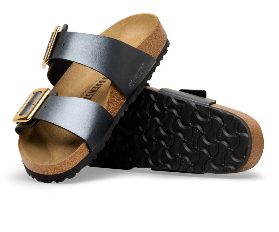 Birkenstock Sydney Luxe Buckle BF Black Narrow/Medium - Southern Soule Designs
