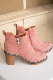 Bite Me Blush Faux Suede - Southern Soule Designs