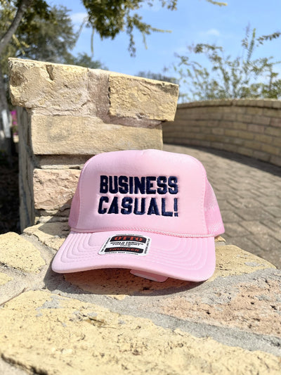 Biz Casual Pink Hat - Southern Soule Designs