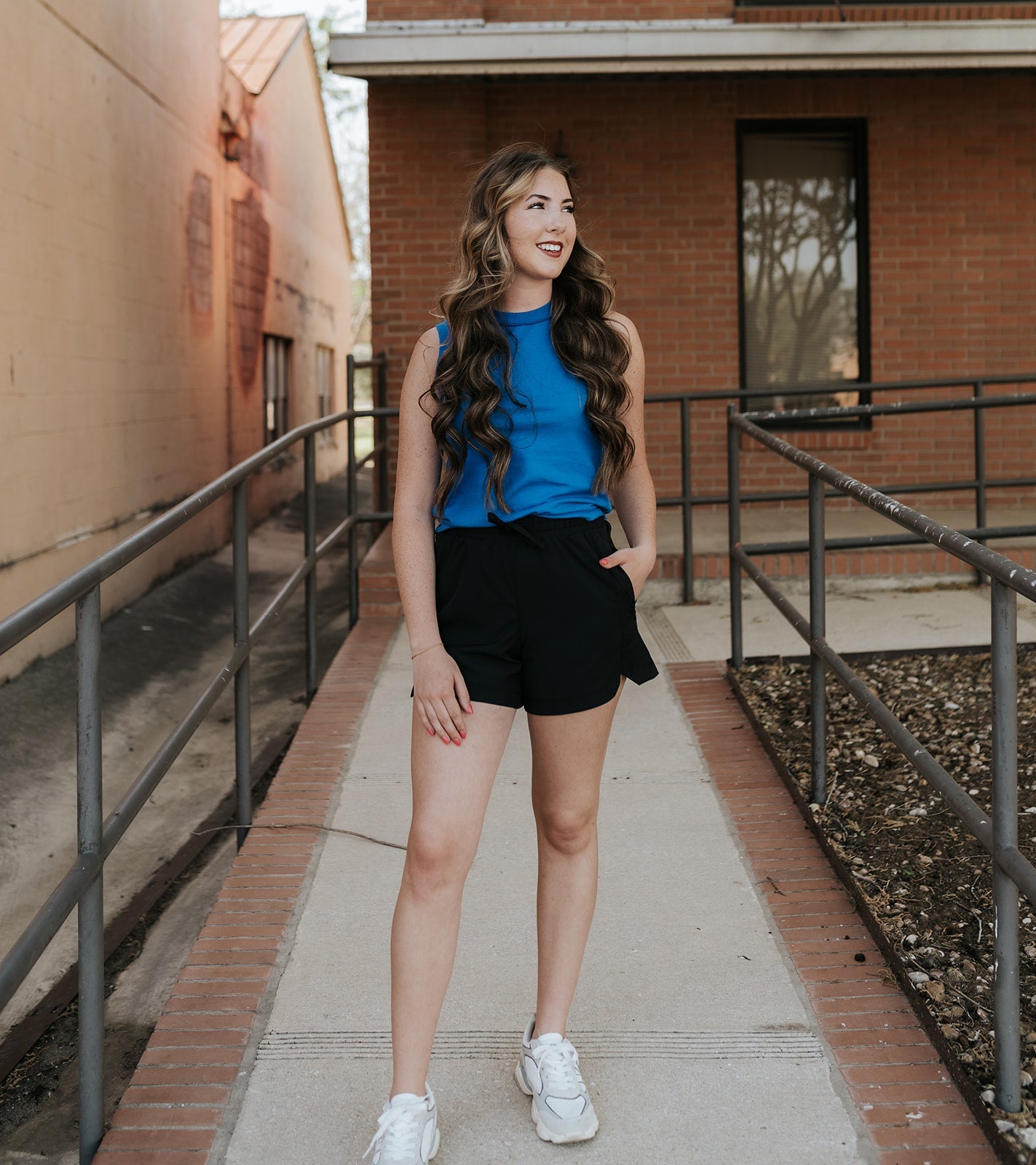 Black Active Woven Shorts P6426 - Southern Soule Designs