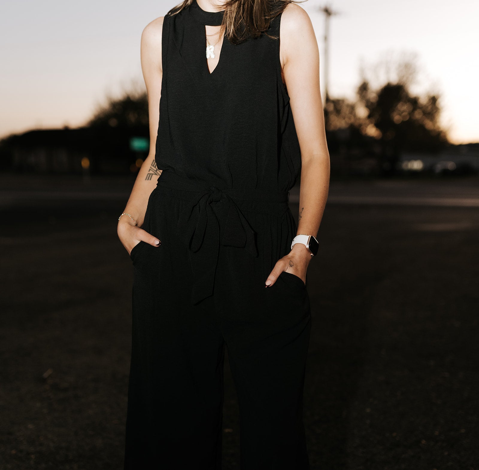 Black Bowie Jumpsuit 81450015BK - Southern Soule Designs