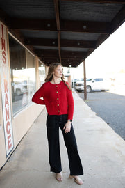 Black Button Down Slim Wide Jean BP513J - Southern Soule Designs