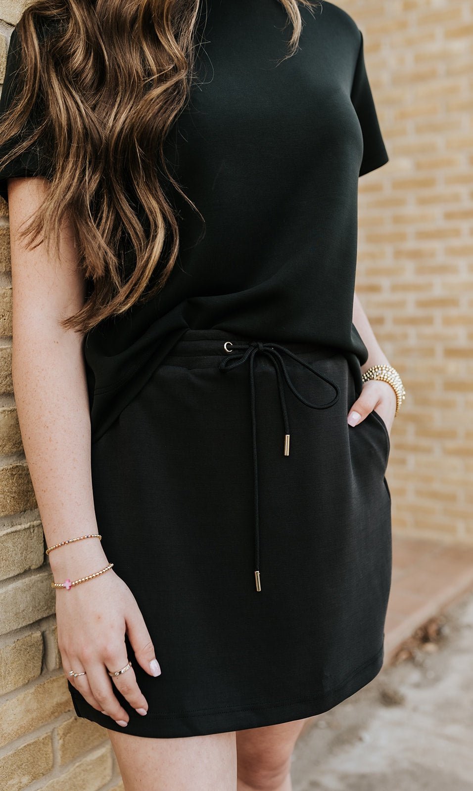 Black Cora Skort - Southern Soule Designs