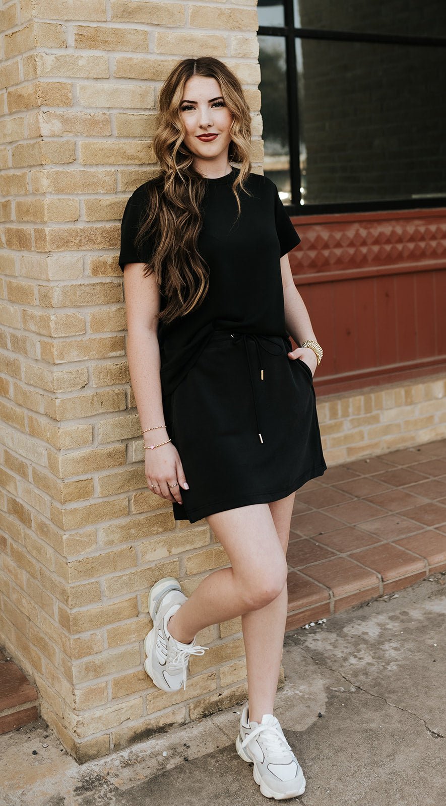 Black Cora Skort - Southern Soule Designs