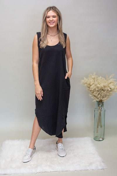 Black Daisy Dress - Southern Soule Designs
