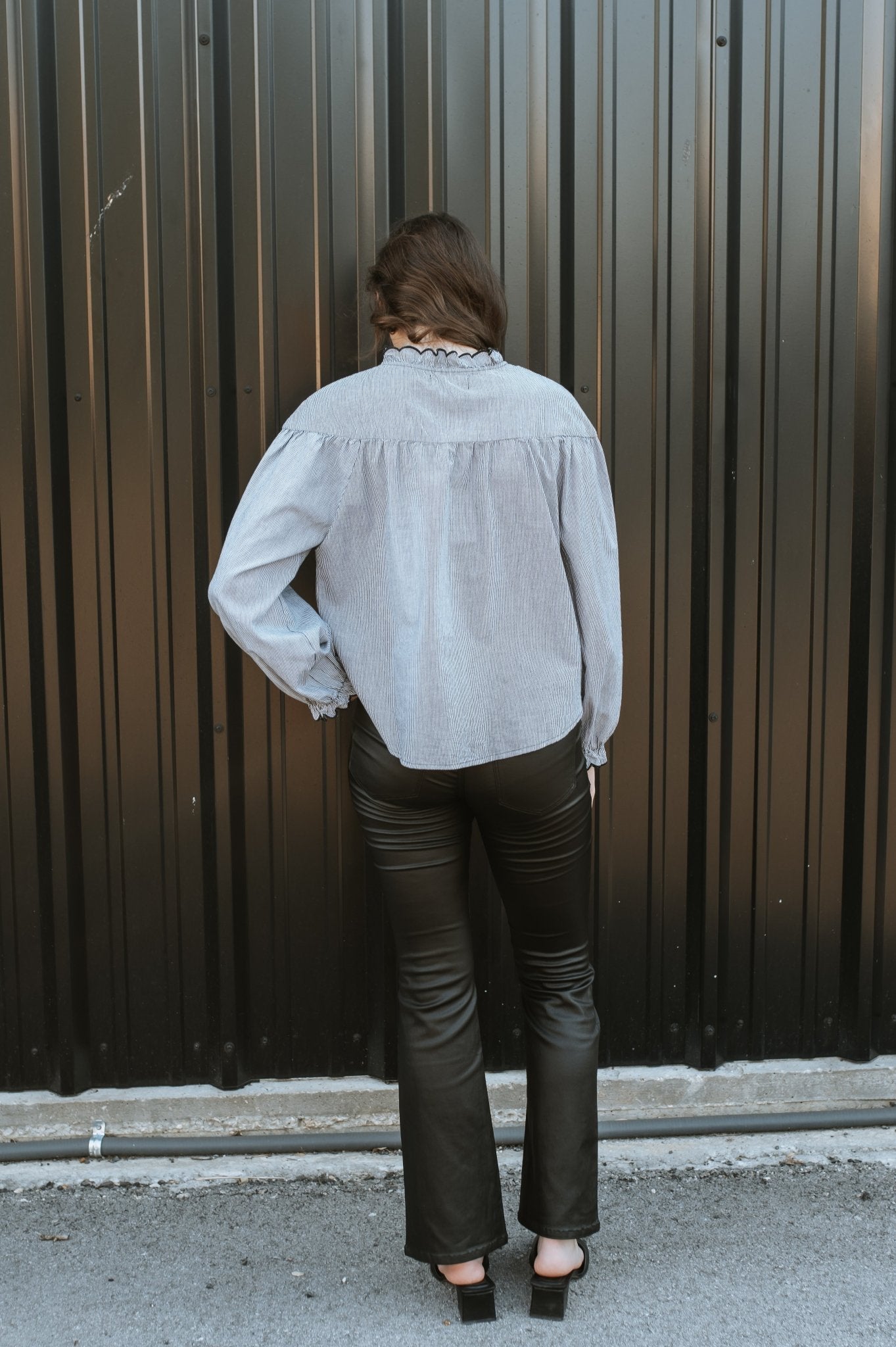 Black Hilary Top - Southern Soule Designs