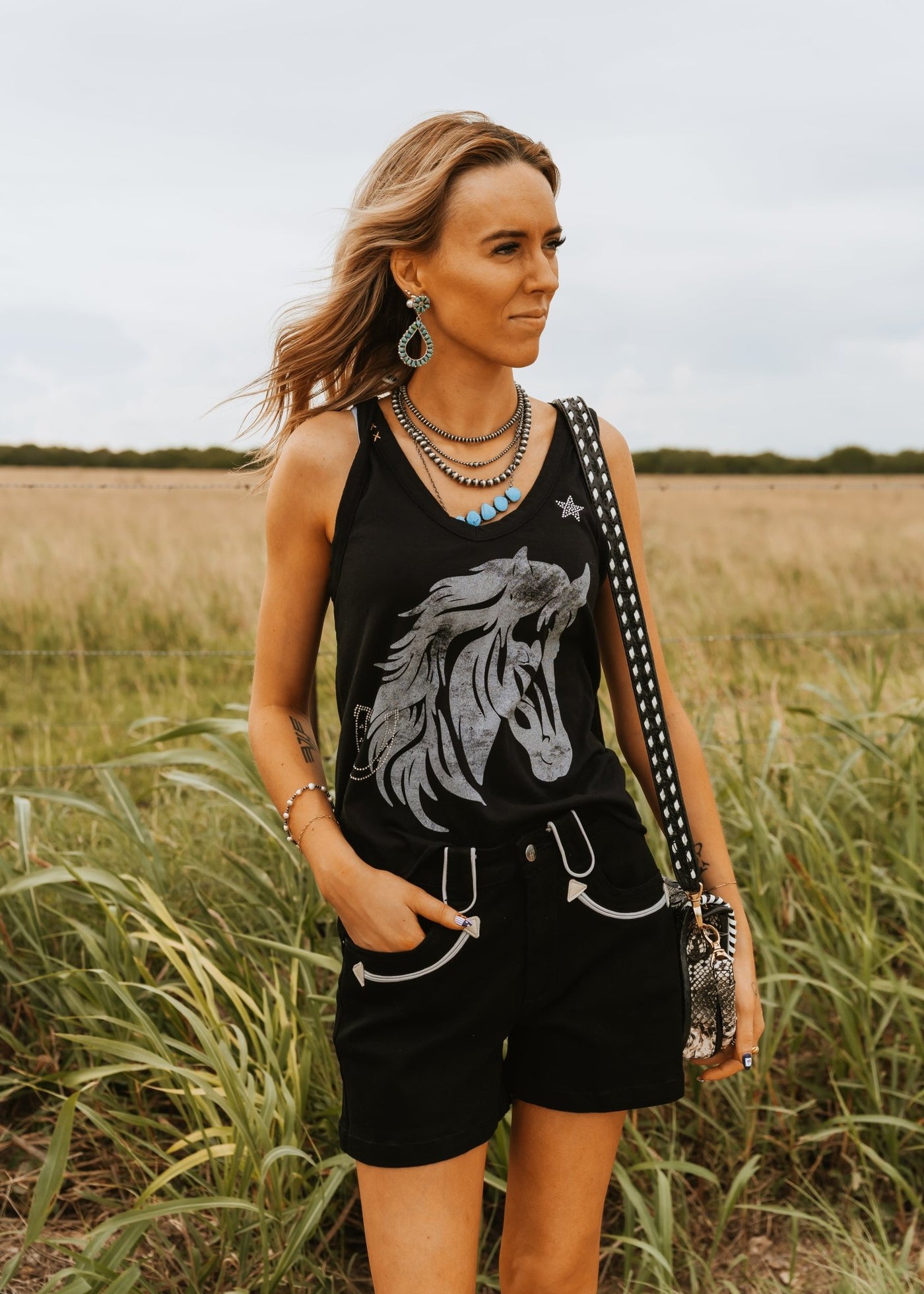 Black Horse Manie Swing Tank 10027 - RE133 - Southern Soule Designs