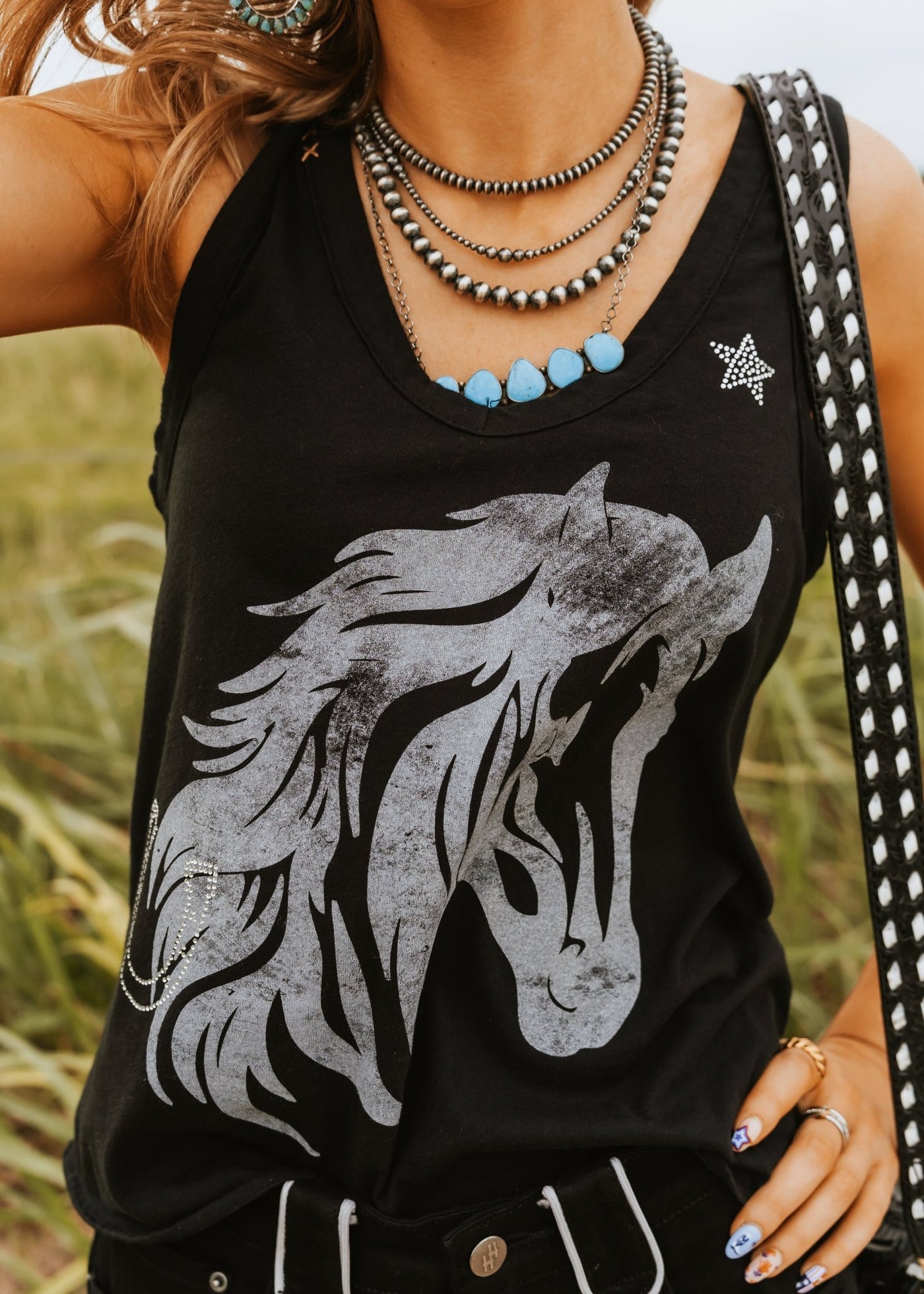 Black Horse Manie Swing Tank 10027 - RE133 - Southern Soule Designs