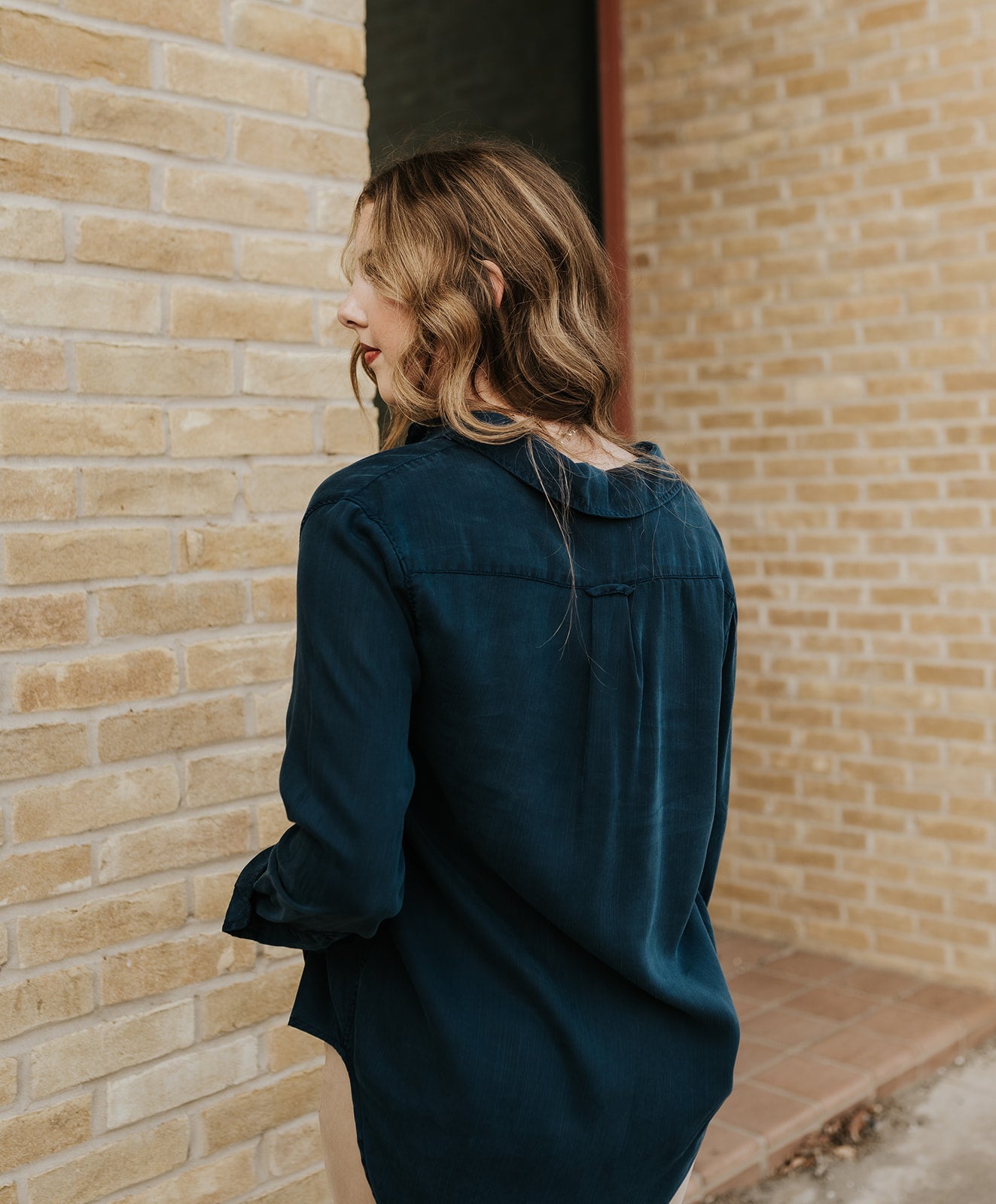 Black Iris Galina Long Sleeve Top - Southern Soule Designs